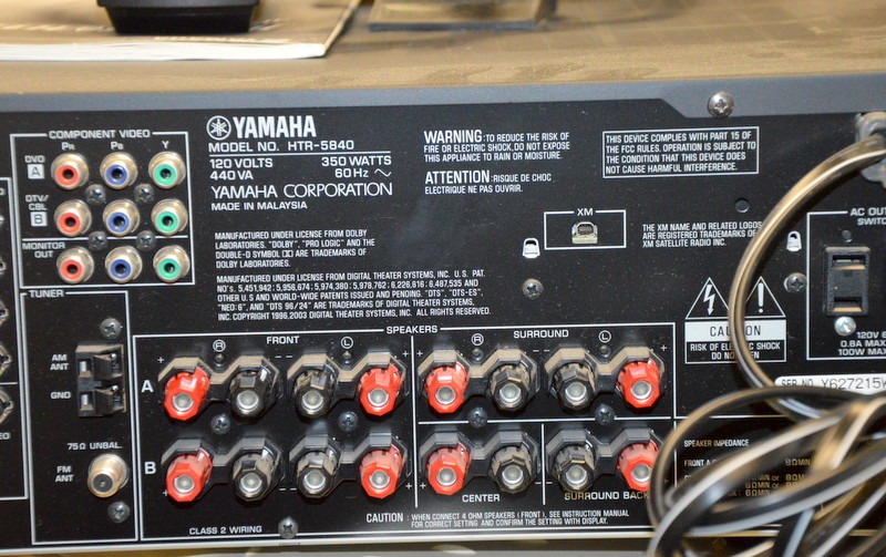 yamaha htr 5840 receiver manual